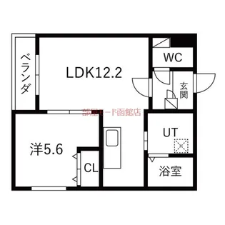 インフィニティ松陰町【2階】の間取り