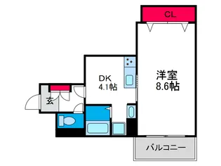 大正メゾン【1階】の間取り