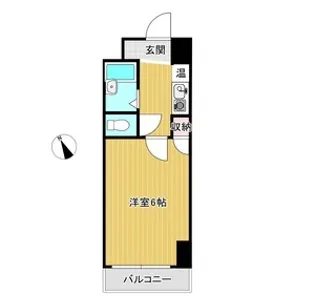 シーサイドヴィラ五番館【9階】の間取り