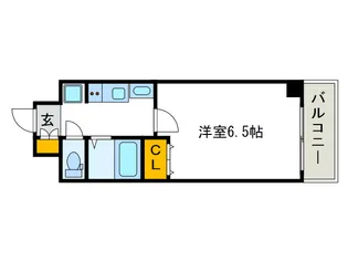 エステムコート大阪ベイエリア【3階】の間取り