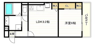 HEIM YAGI【2階】の間取り
