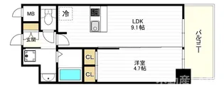 gm KOHAMA【1001号室】の間取り