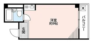 グランキューブ大正通り【2階】の間取り