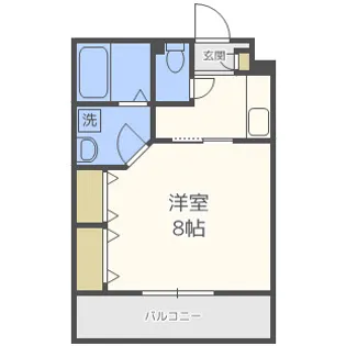 ブリリオ大阪BAY【202号室】の間取り