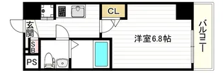 カインド四貫島【4階】の間取り