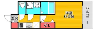 レジュールアッシュアーバンイール【9階】の間取り