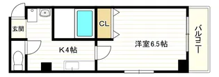 ヴィラナリー西九条【3階】の間取り
