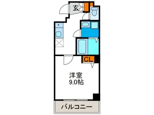 アルバス弁天町【2階】の間取り