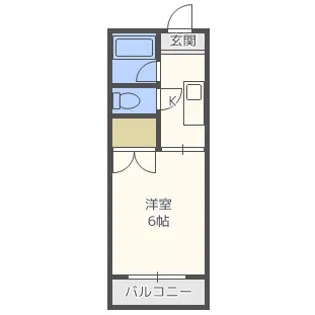 東洋プラザ大阪港Ⅰ【7階】の間取り
