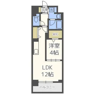 ビビアンパレス桜川公園【5階】の間取り