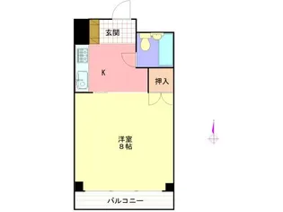 長野県長野市大字稲葉南俣【アパート】の間取り