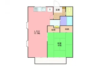長野県長野市徳間1丁目【アパート】の間取り