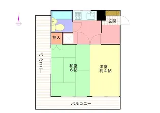 長野県長野市大字長野横沢町【マンション】の間取り