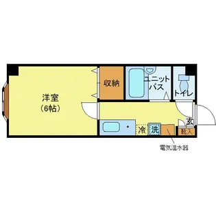 アパーテル南石堂【C22号室】の間取り