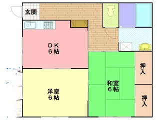 長野県長野市大字稲葉【アパート】の間取り