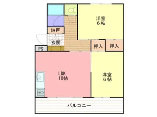 長野県長野市大字長野横沢町【マンション】の間取り