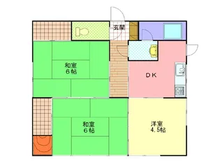 長野県長野市平林1丁目【一戸建】の間取り
