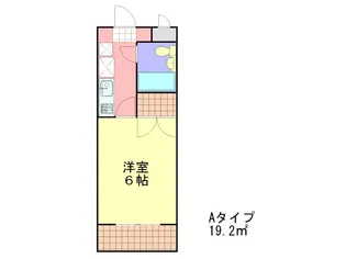 長野県長野市三輪7丁目【マンション】の間取り