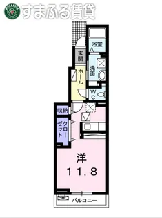 サンハイムピアⅠ【103号室】の間取り