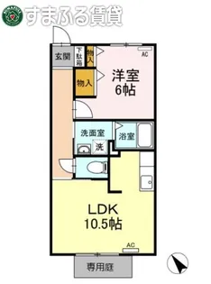 エスポワール栄【1階】の間取り
