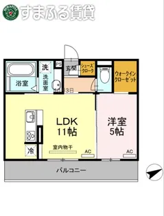 ゲストハウス.38【3階】の間取り