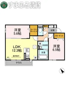 ブリーゼⅢ【1階】の間取り