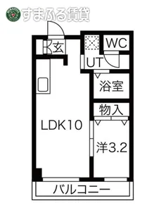 東岡崎Residence【1階】の間取り