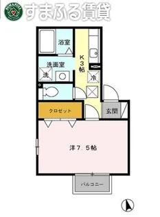 レクエルド137【1階】の間取り