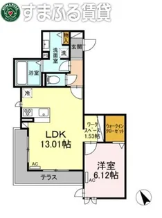 アルシオーネ【3階】の間取り