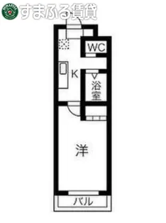 A・City八帖【5階】の間取り