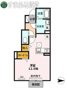 アモーレ西尾【105号室】の間取り
