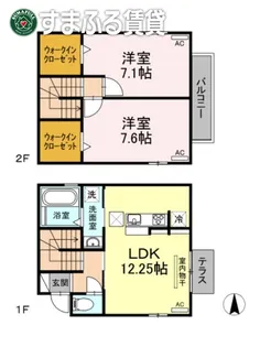 ルミエールSの間取り