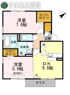 アーク ホンダ【1階】の間取り