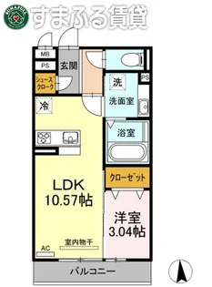 グランゲート【2階】の間取り