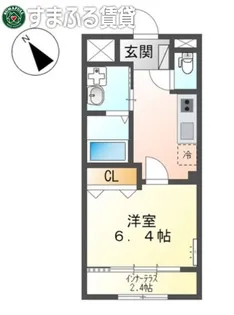 リベルタS【2階】の間取り