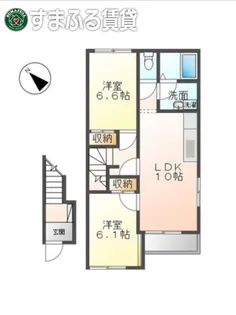 エルピーノ【202号室】の間取り