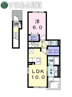 エペル【2階】の間取り
