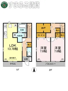 ルミエールSの間取り