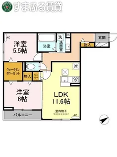 LA FELICE【2階】の間取り