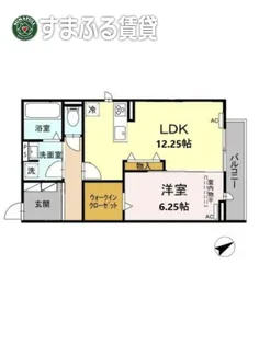 La Felice(ラ フェリーチェ)【301号室】の間取り