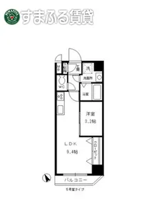 レジデンス悠海(西尾)【605号室】の間取り