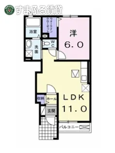 クラール・アイ【102号室】の間取り