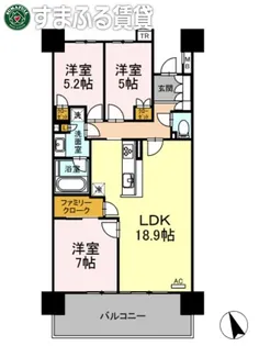 Green Gate Residence ガーデンウィングB【4階】の間取り