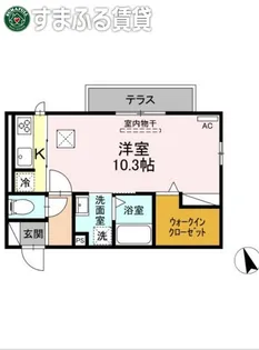 グランルミエール I棟【1階】の間取り