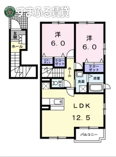 グレース・パレス【201号室】の間取り
