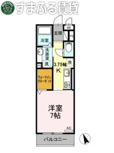 Mild【3階】の間取り