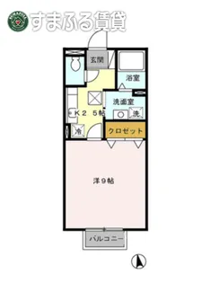 ロータス【2階】の間取り
