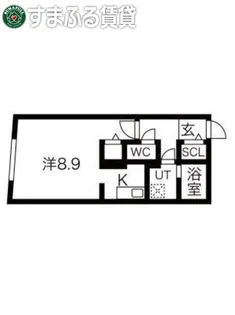 G VIVRE 岡崎駅前【301号室】の間取り