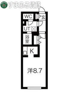 G VIVRE 岡崎駅前【405号室】の間取り