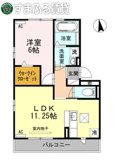 ル・プランタン【1階】の間取り